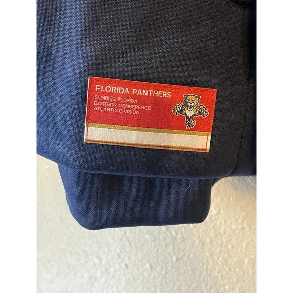 Men's 3XL NWOT Florida Panthers Fanatics Authentic Pro Pullover Hoodie Navy‎ - Picture 5 of 9